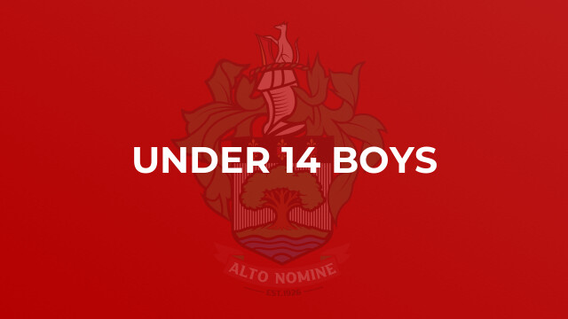 Under 14 Boys