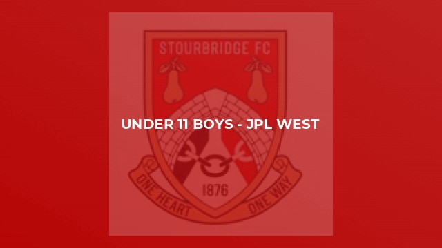 Under 11 Boys - JPL West