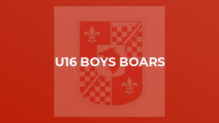 U16 boys Boars
