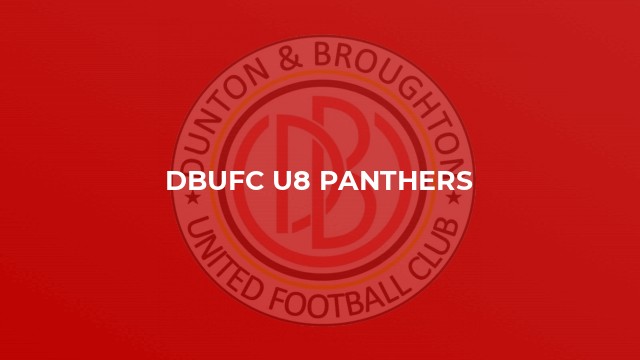 DBUFC U8 Panthers