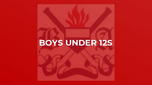 Boys Under 12s