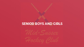 Senior Boys and Girls
