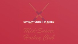 Sunday Under 14 Girls