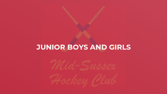 Junior Boys and Girls