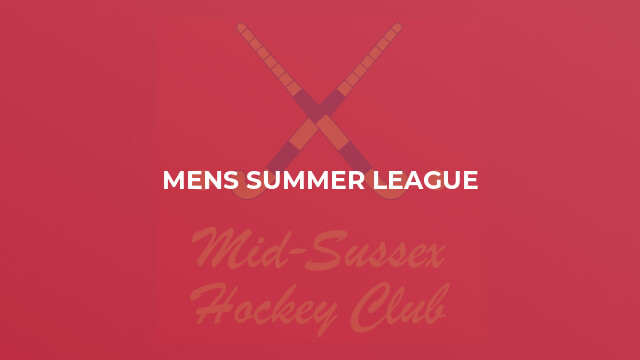 Mens Summer League
