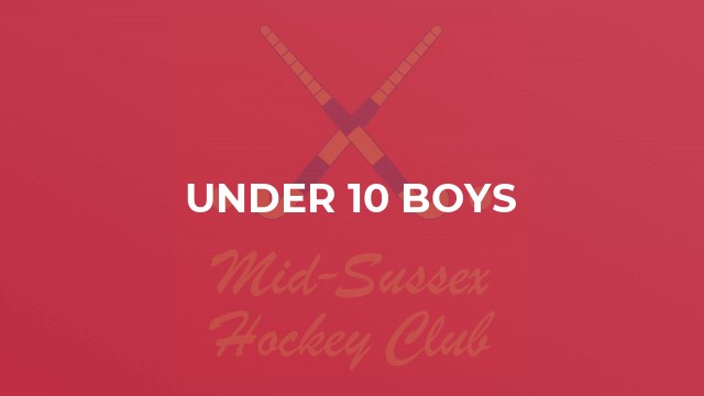 Under 10 Boys