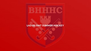 Ladies OMT Summer Hockey