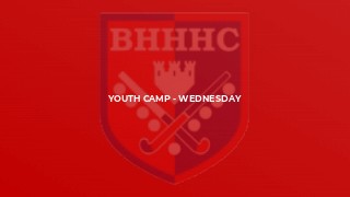 Youth Camp - Wednesday