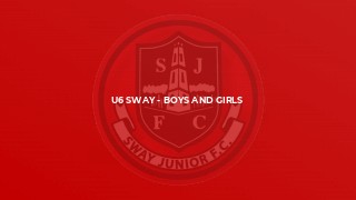 U6 Sway - Boys and Girls