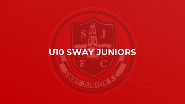 U10 Sway Juniors