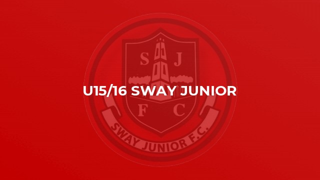 U15/16 Sway Junior