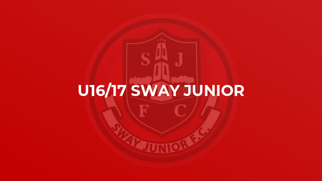 U16/17 Sway Junior