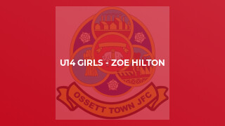 U14 Girls - Zoe Hilton