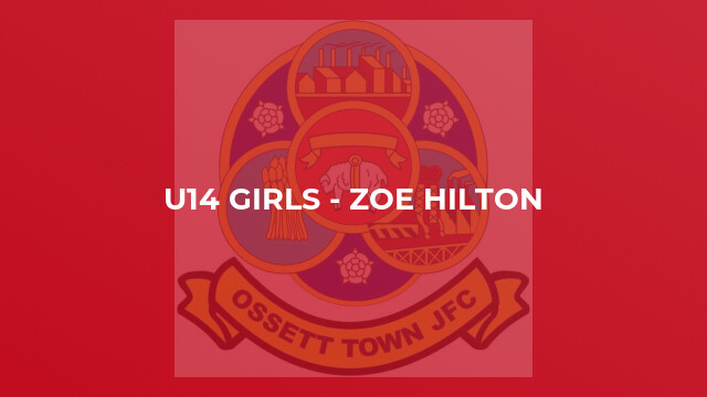 U14 Girls - Zoe Hilton