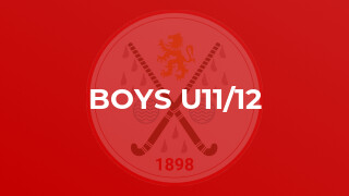 Boys U11/12
