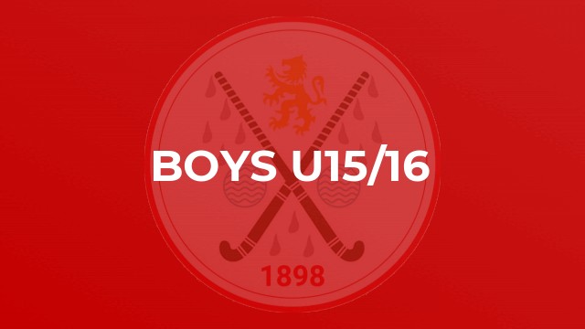 Boys U15/16