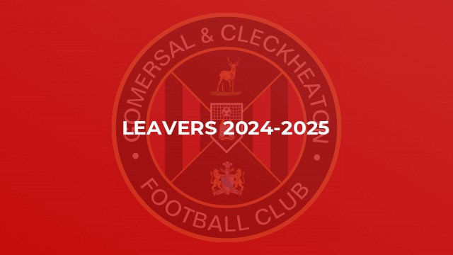 Leavers 2024-2025