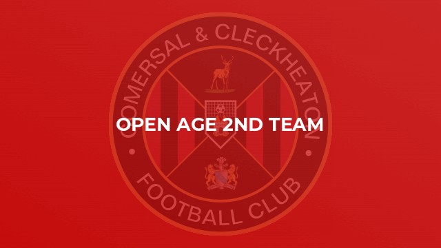 Open Age 2nd Team