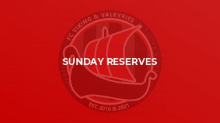 Sunday Reserves