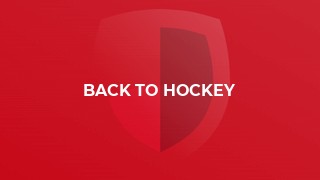 Back to Hockey