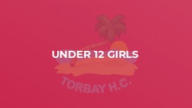 Under 12 Girls