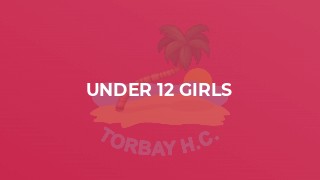 Under 12 Girls