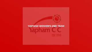 Yapham Women's 2nd team