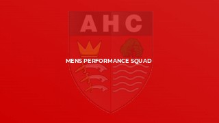 Mens Performance Squad
