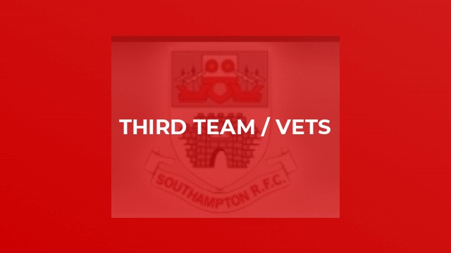 Third Team / Vets