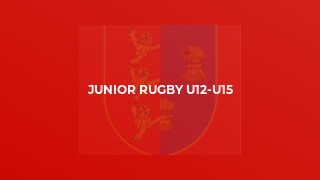 Junior Rugby U12-U15