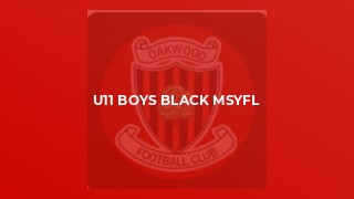 U11 Boys Black MSYFL