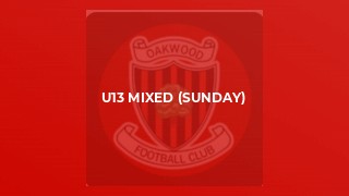 U13 Mixed (Sunday)