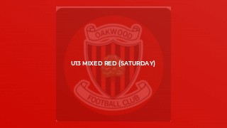 U13 Mixed Red (Saturday)