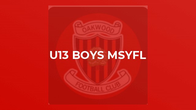 U13 Boys MSYFL