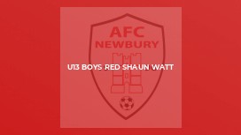 U13 Boys Red Shaun Watt