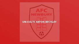 U16 Colts Anton Beckley