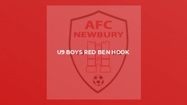 U9 Boys Red Ben Hook