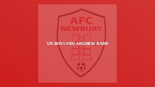 U11 Boys Red Andrew Barr