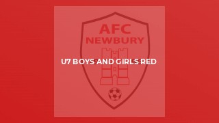 U7 Boys and Girls Red