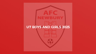 U7 Boys and girls 2025