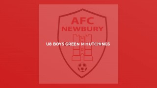 U8 Boys Green M Hutchings