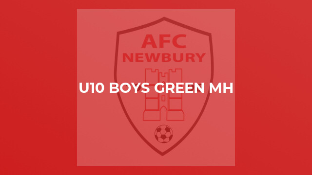 U10 Boys Green MH