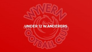 Under 12 Wanderers