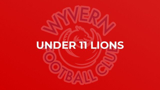 Under 11 Lions