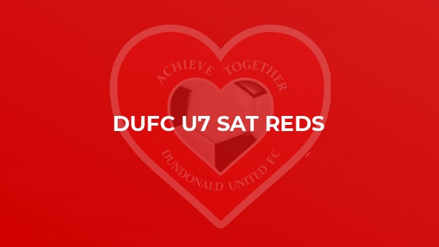 DUFC U7 Sat Reds