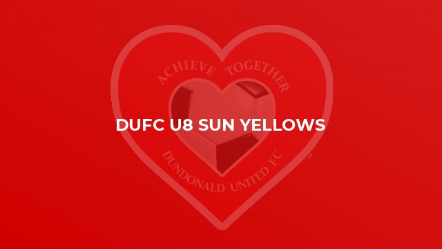 DUFC U8 Sun Yellows