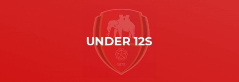 Under 12's Match report
