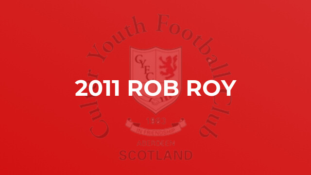 2011 Rob Roy