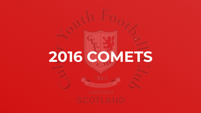 2016 Comets