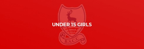 U15 Girls lose in their first league game